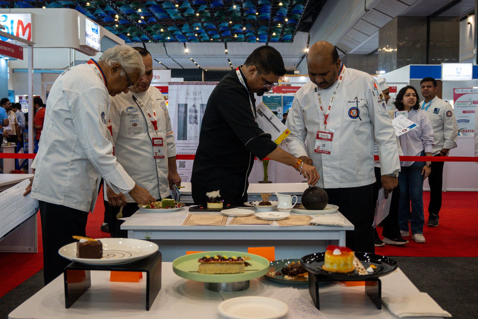 Incredible Chef Challenge judging